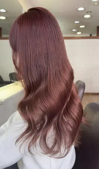 セミロング ひ かるのヘアスタイル