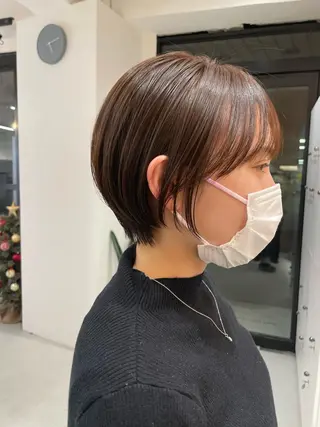 ショート カラー 半個室女性salon 🩰Natsumiのヘアスタイル