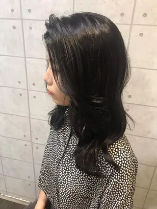 ロング カラー 烏丸韓国ヘア🇰🇷 ayaka🎀のヘアスタイル