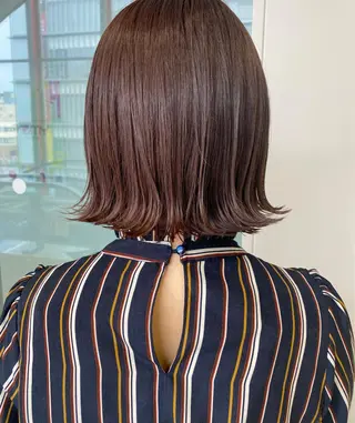 ショート カラー ボブ/salut町田 🧡kanaのヘアスタイル