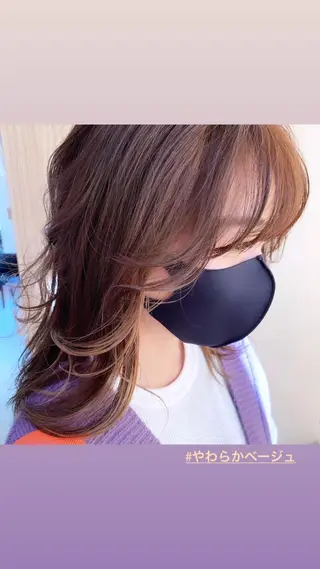 ロング カラー 🌸スタイリスト 山浦美恵のヘアスタイル