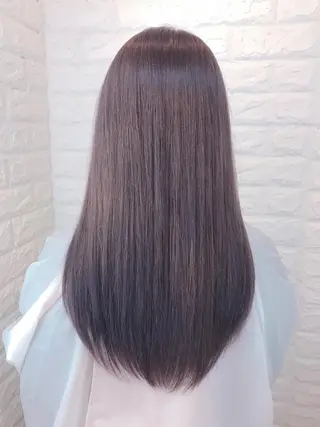 ロング カラー 個室で似合わせ好印象 🧡外山弥千代のヘアスタイル