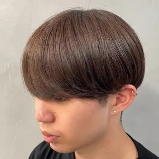 ミディアム パーマ ヘアアレンジ メンズ fifth 石川 凪のヘアスタイル