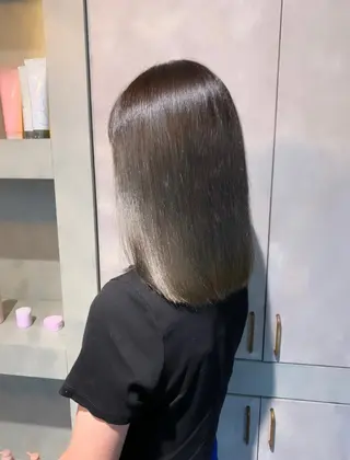 セミロング カラー 💘大人可愛く💘 Natsuki❥❥❥のヘアスタイル