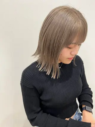 ミディアム 堀越 美羽のヘアスタイル