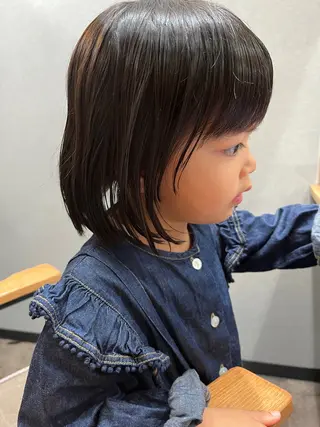 ショート カラー キッズ 久木原 ゆりのヘアスタイル