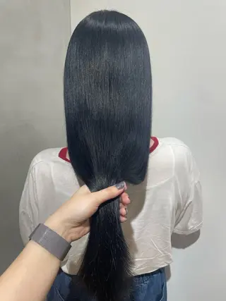 ロング カラー ヘアアレンジ coco♡ 韓国hairのヘアスタイル