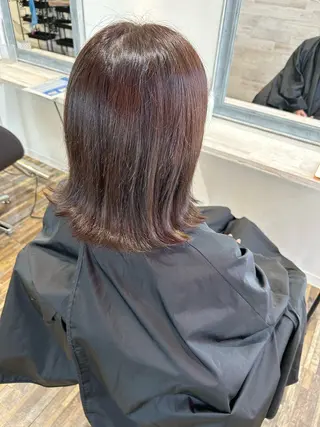 カラー 高木 瑶子のヘアスタイル