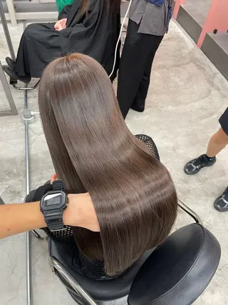 ロング カラー An 矯正モデル募集✨のヘアスタイル