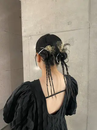 ミディアム 梅田美容師 nao🐈‍⬛のヘアスタイル