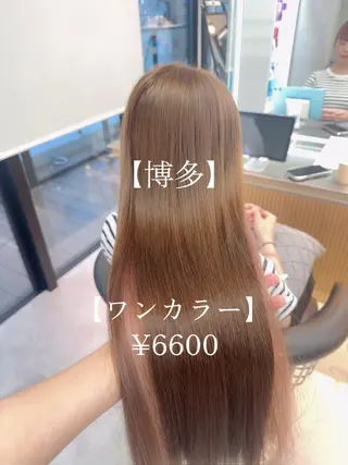 ロング カラー 【博多髪質改善】 吉村　清志のヘアスタイル