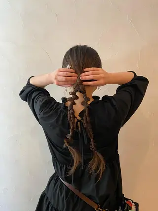 ロング ヘアアレンジ Topstylist YUKIのヘアスタイル