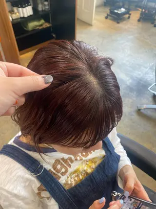 カラー ナチュラル大人っぽい スタイル　MAORIのヘアスタイル