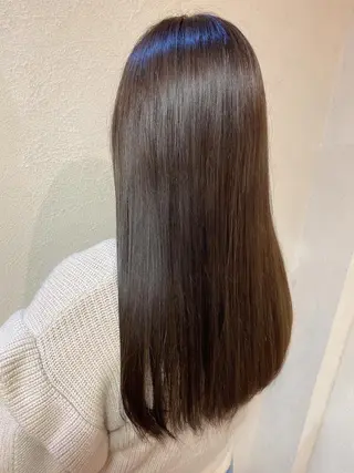 ロング カラー 長岡 俊樹のヘアスタイル