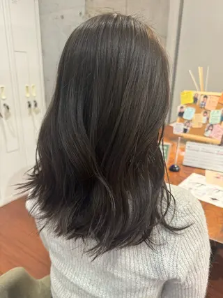 セミロング megumi ⭐︎のヘアスタイル