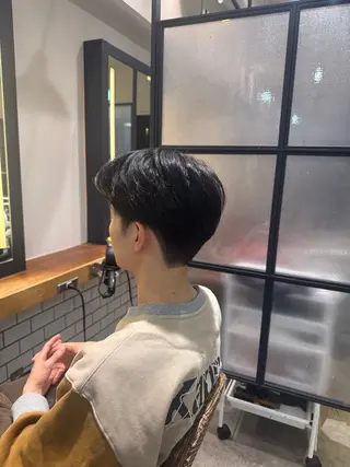メンズ 暖色カラー🤎Red Neo meiのヘアスタイル