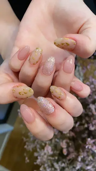 ネイル crystal ⭐︎ colorのネイルデザイン