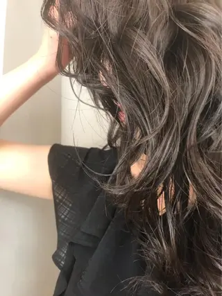 ロング カラー パーマ BROCANTE立川 karasawa.nのヘアスタイル