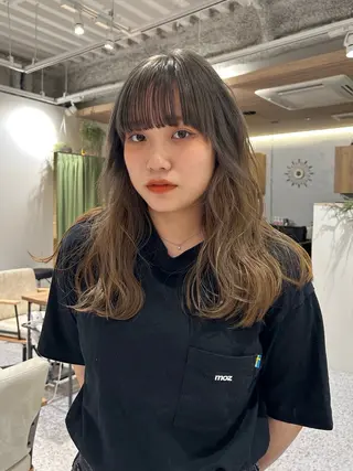 ロング hair&eye🎀 /momoKaのヘアスタイル