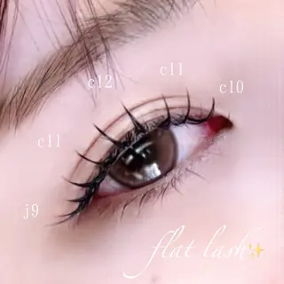 マツエク・マツパ N eyelash Chihanaのマツエク・マツパデザイン