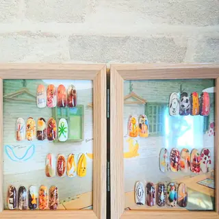 ネイル ジェヌインネイル 河内のネイルデザイン