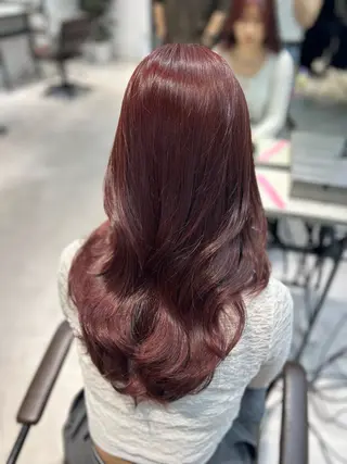 カラー caho／韓国ヘア 盛れStyle🩶✨のヘアスタイル