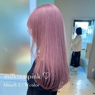 ロング カラー 韓国ワンホンヘア 🎀SHIONEのヘアスタイル