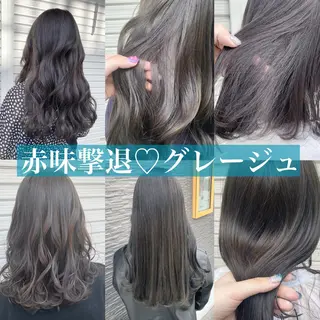 ロング カラー 枚方 tomee 🦋南部 しほ🦋のヘアスタイル