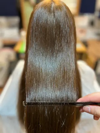 ロング 森 結輝のヘアスタイル