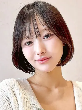 ショート カラー yori Sapporo所属・みなみ ゆかのヘアスタイル