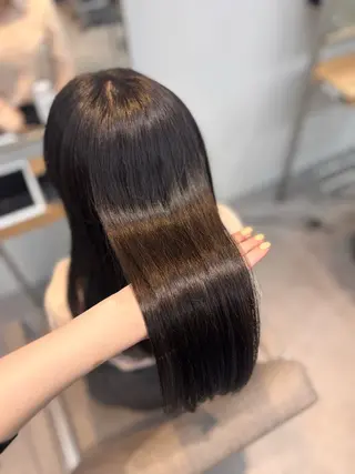 セミロング 透明感/韓国ヘア/ miyu 🎀のヘアスタイル