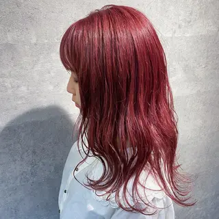 ロング カラー 𝑺𝒂𝒌𝒊 🩶マンツーマン施術のヘアスタイル