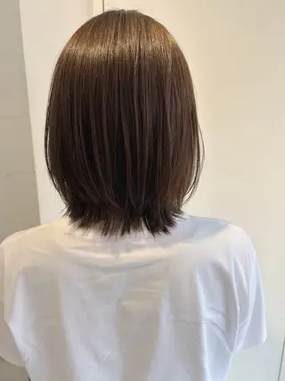 ミディアム 武藤 淳生のヘアスタイル