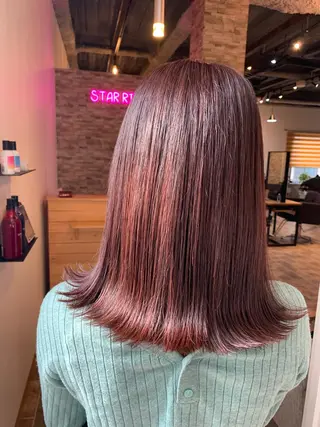 セミロング 吉田 聡一のヘアスタイル
