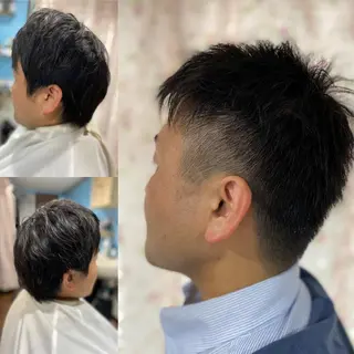 ショート メンズ くせ改善師 髪質改善師ゴトウのヘアスタイル