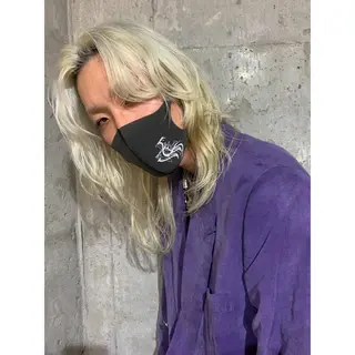 ミディアム 佐藤 純生のヘアスタイル