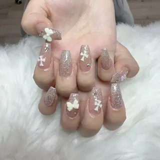ネイル 🎀nana🫧 ワンホンネイル🎀のネイルデザイン