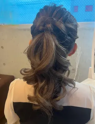 ヘアアレンジ .. monpaのヘアスタイル