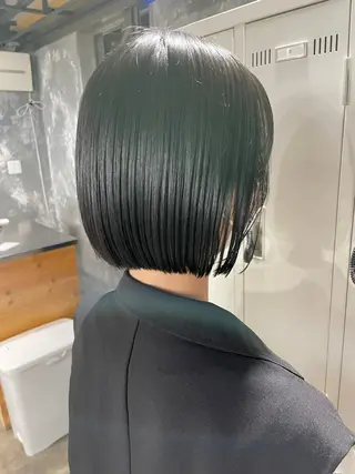 ショート カラー ヘアアレンジ Over hair_ misakiのヘアスタイル