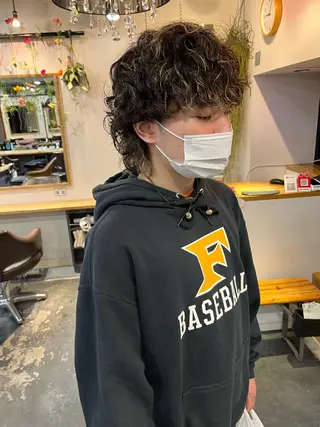 メンズ イマイ リサのヘアスタイル