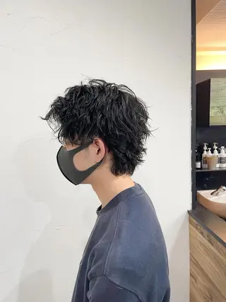 ショート メンズ かんばら りょーいのヘアスタイル