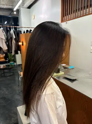 ミディアム 安藤 琢真のヘアスタイル