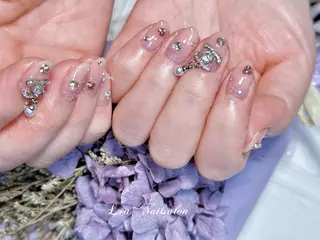 ミディアム カラー ネイル Le’a NailSalonのネイルデザイン