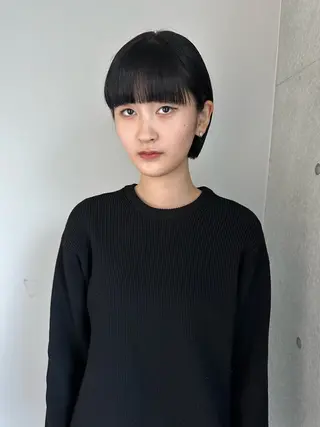 ショート ボブ/似合わせカット /ニュアンスカラーのヘアスタイル