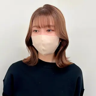 ミディアム カラー ブリーチなし/レイヤ ー特化🌈Tommyのヘアスタイル