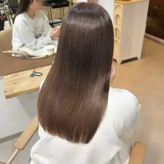 ロング カラー 永田 幸花のヘアスタイル