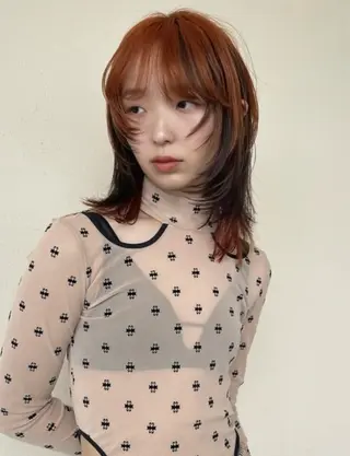 ミディアム カラー 🎀MAMI🎀 💖のヘアスタイル