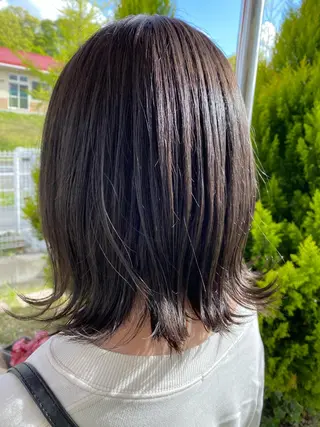 ミディアム 【美髪のお医者さん】 髙橋真理奈💉🌟のヘアスタイル