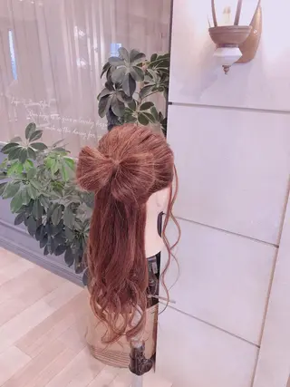 ヘアアレンジ サロンドユウ こはるのヘアスタイル