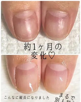 カラー メンズ ネイル Chérinail 爪のお手入れのネイルデザイン